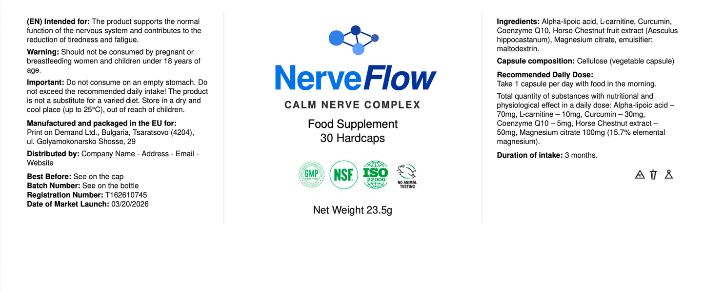 NerveFlow - 3 Butelki